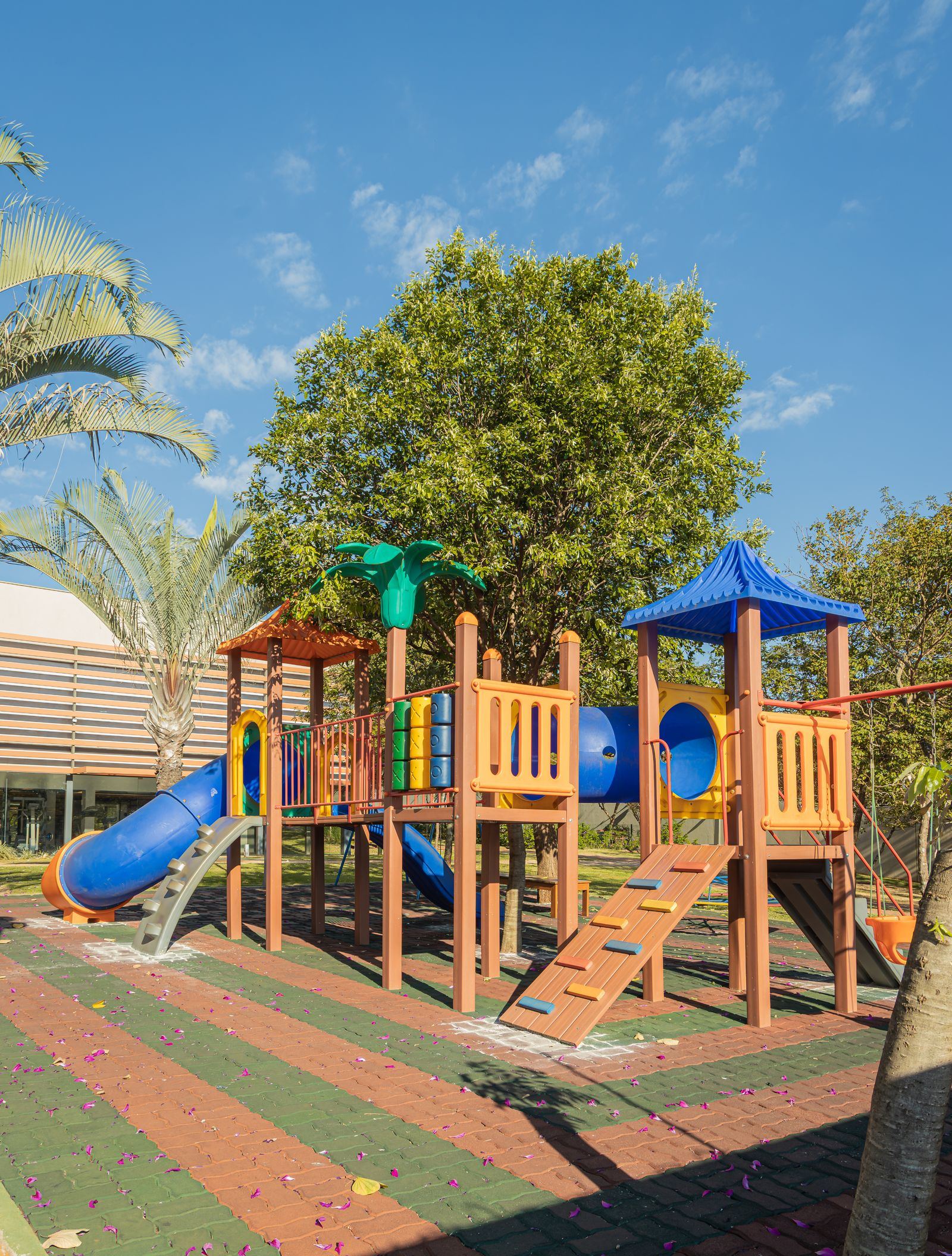 Playground e áreas de lazer
